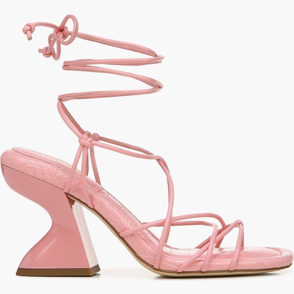 Circus NY bySam Edelman Blanche Lace-Up IVORY Sandal (Women)/size 9.5 - Picture 3 of 10